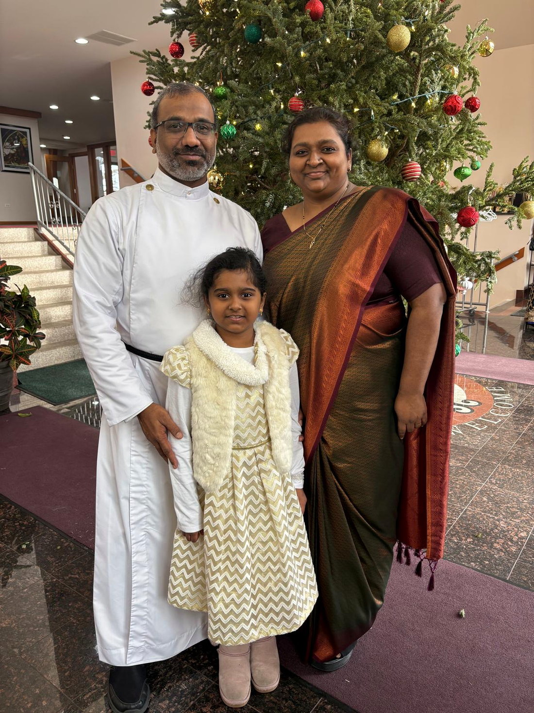 Rev. Biju Yohannan and Family