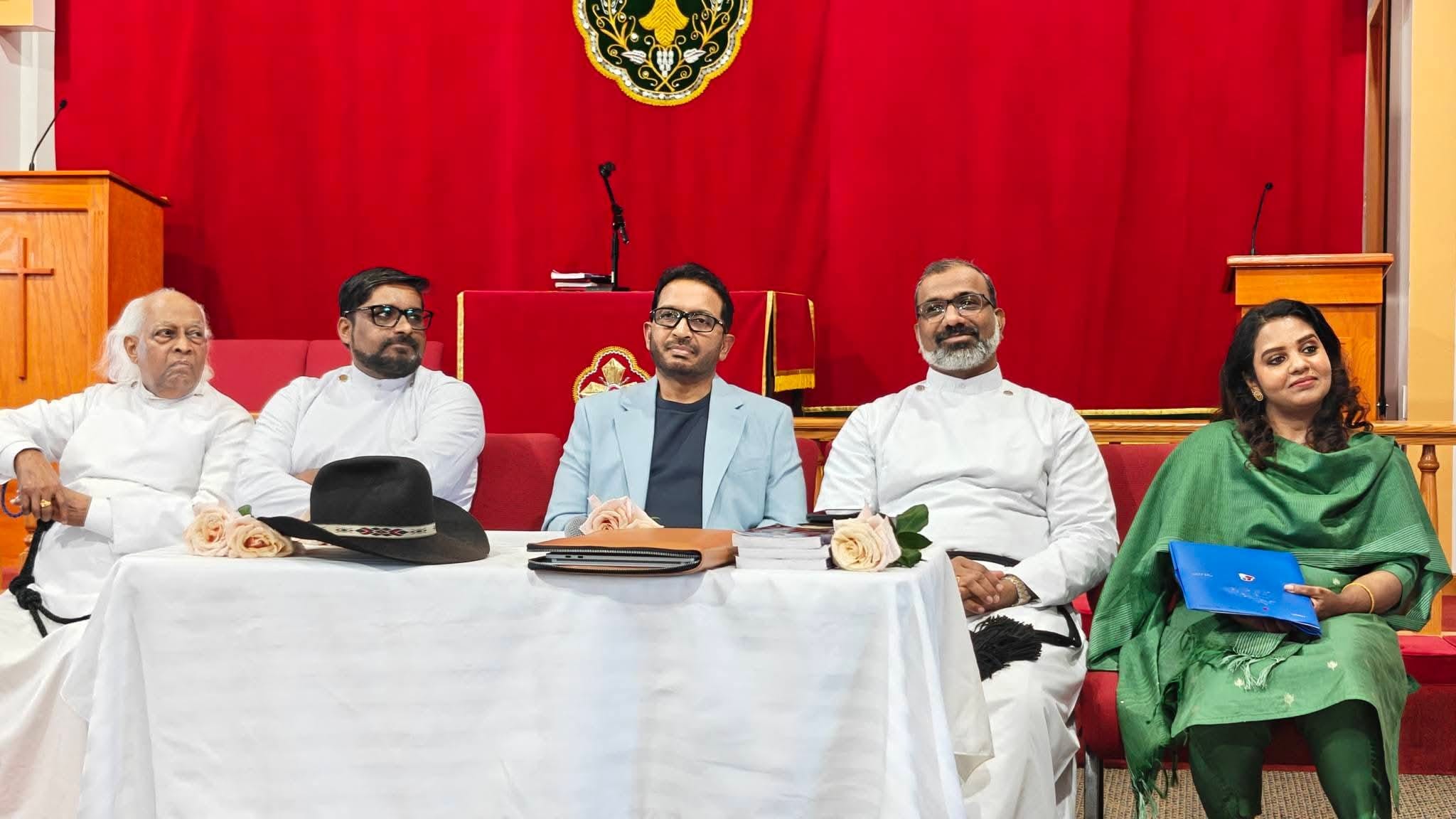 Parish leadership at a special program