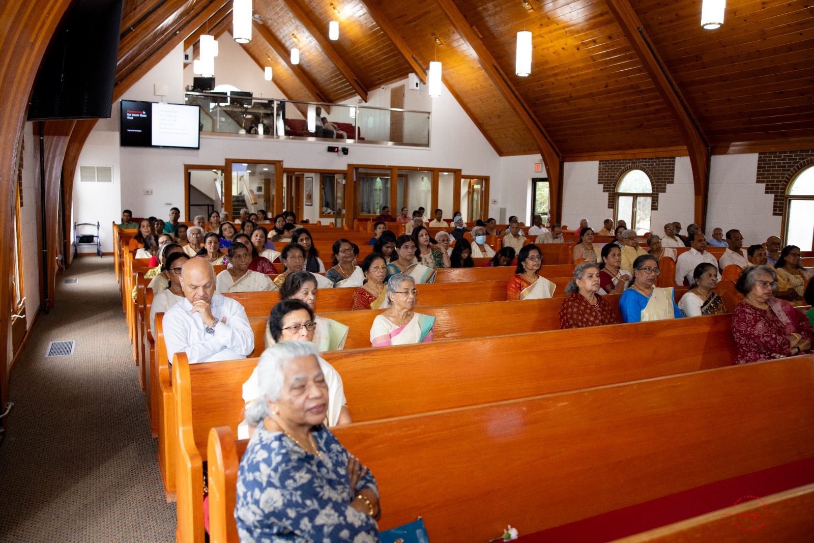 CMTC congregation in the sanctuary